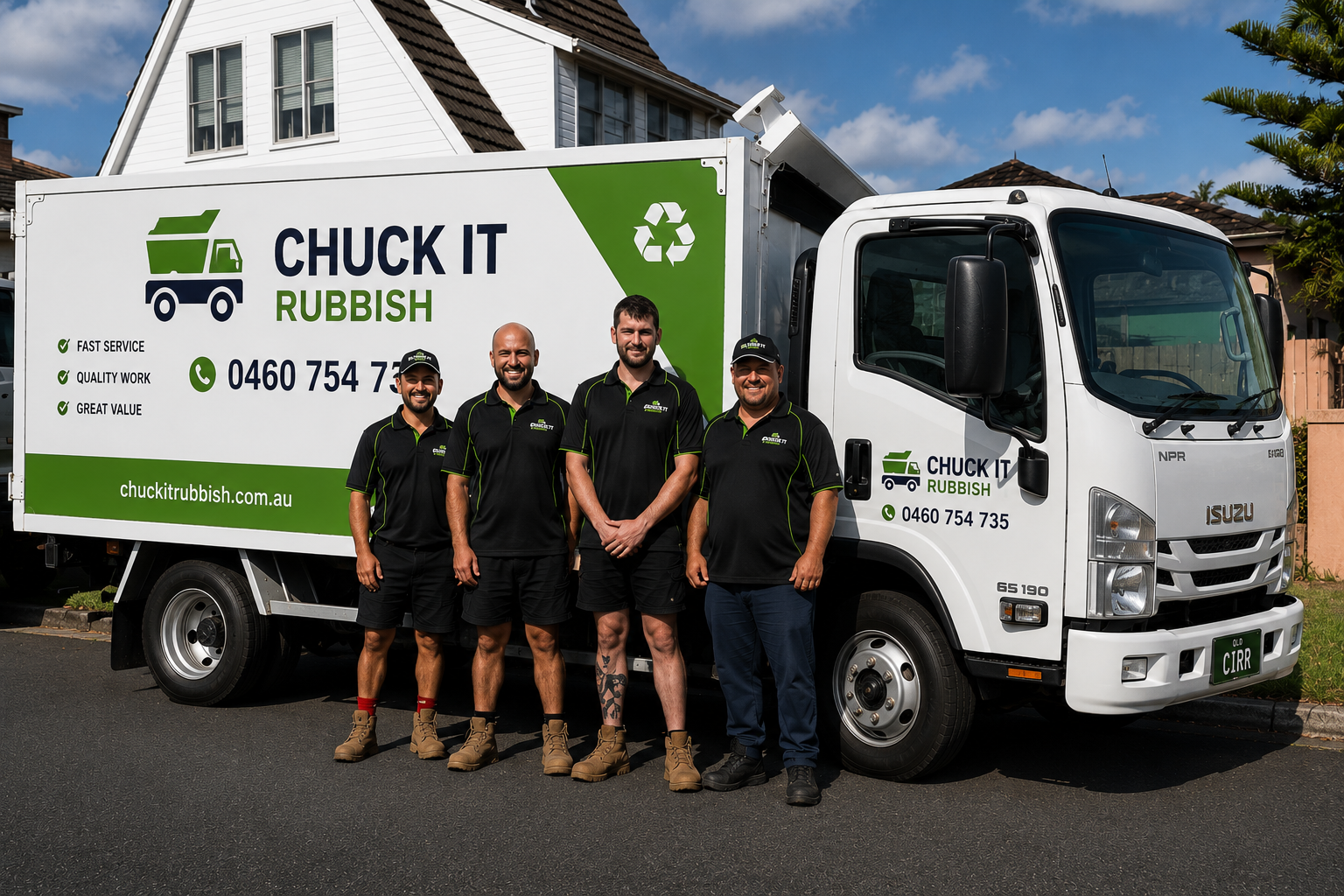 chuck it rubbish removal team